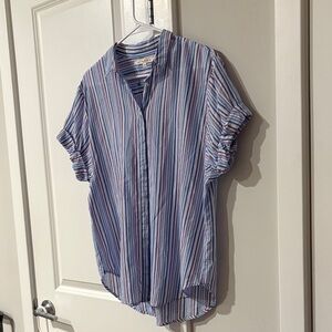 Xirena Spring time 🌸Striped Button-Up Shirt